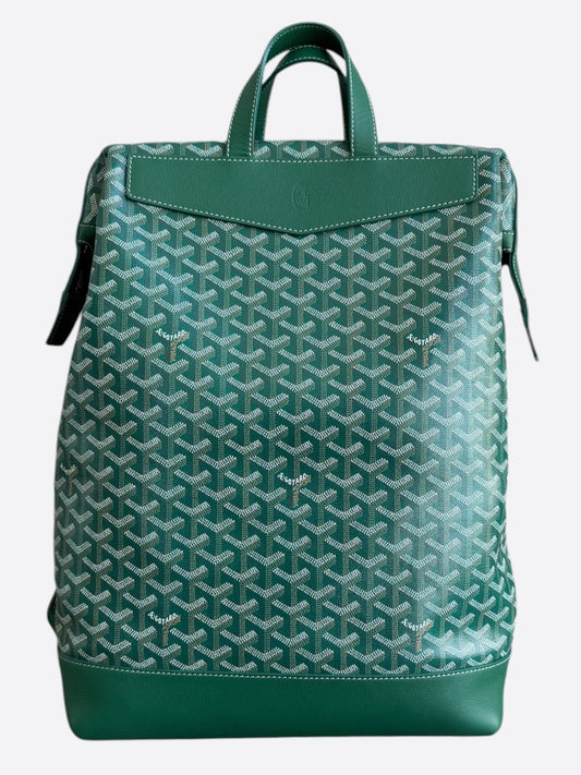 Goyard Green Cisalpin Backpack