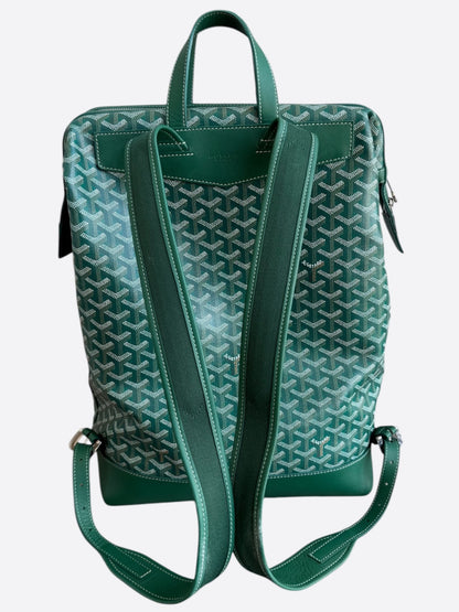 Goyard Green Cisalpin Backpack