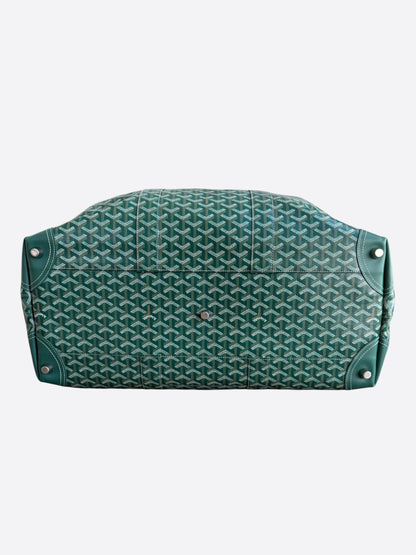 Goyard Green Bowling 55 Duffel Bag