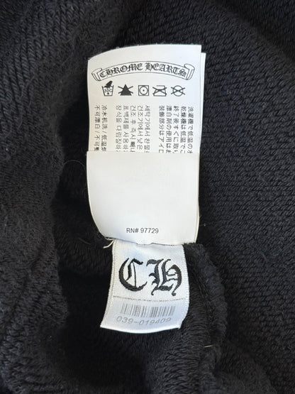 Chrome Hearts Black CH Logo Embroidered Shorts