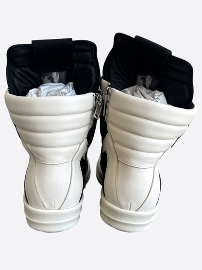 Rick Owens Black & White Jumbo Geobaskets