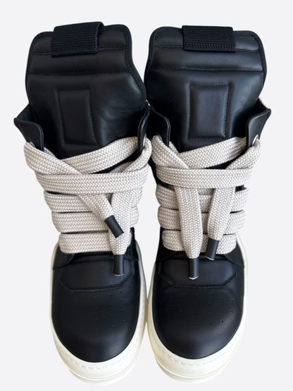 Rick Owens Black & White Jumbo Geobaskets