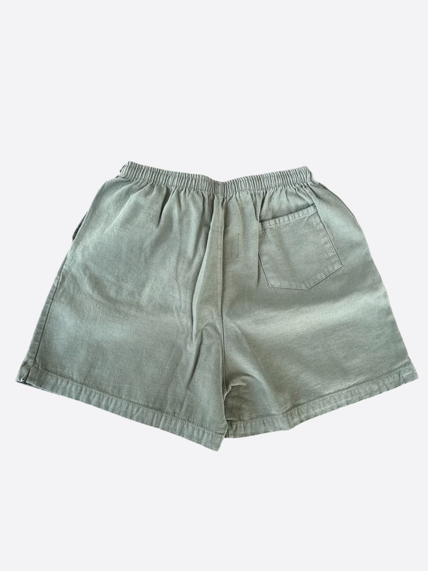 Gallery Dept Olive & Black Logo Zuma Shorts