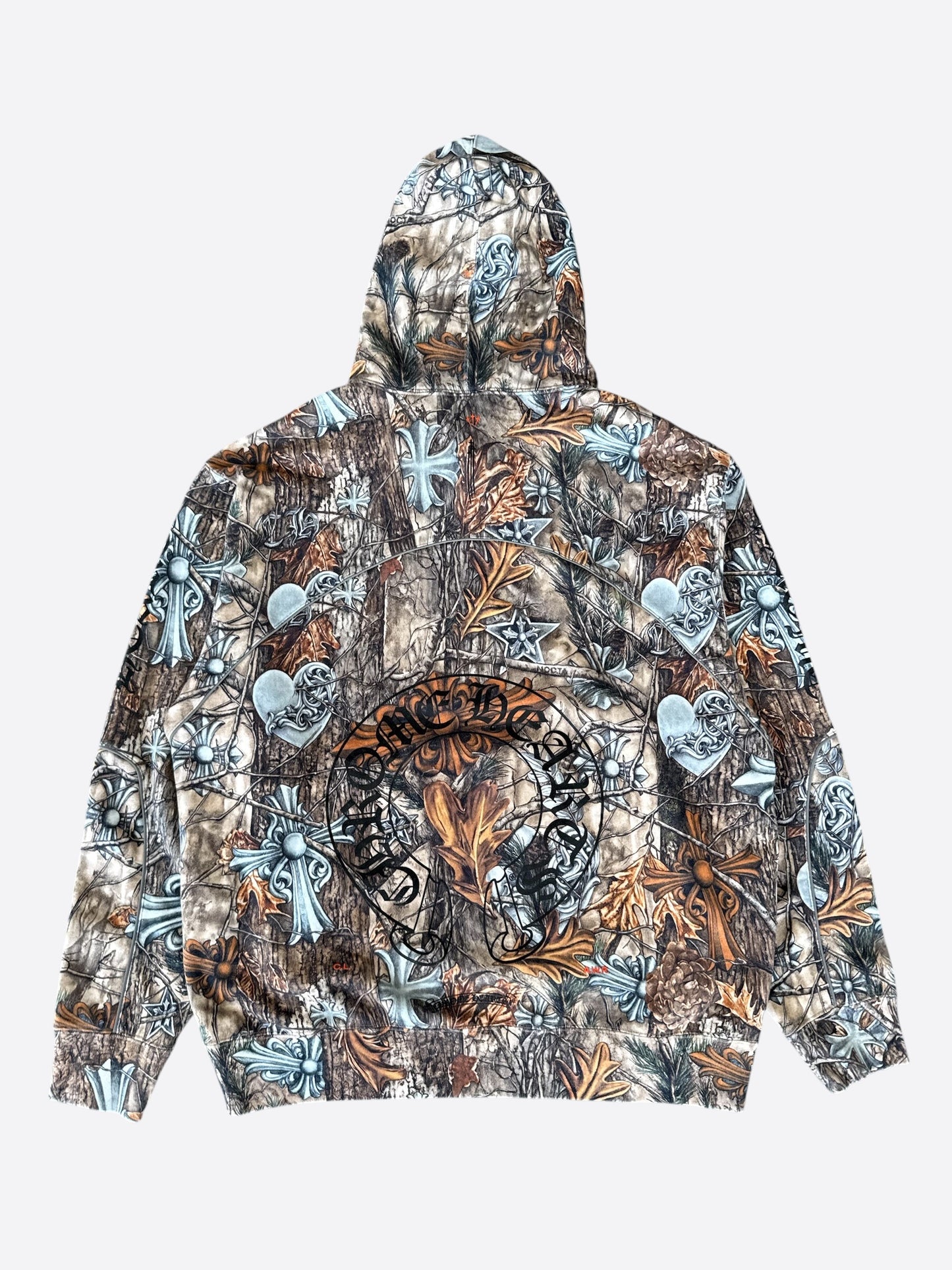 Chrome Hearts Nike NOCTA Camouflage Horseshoe Logo Hoodie