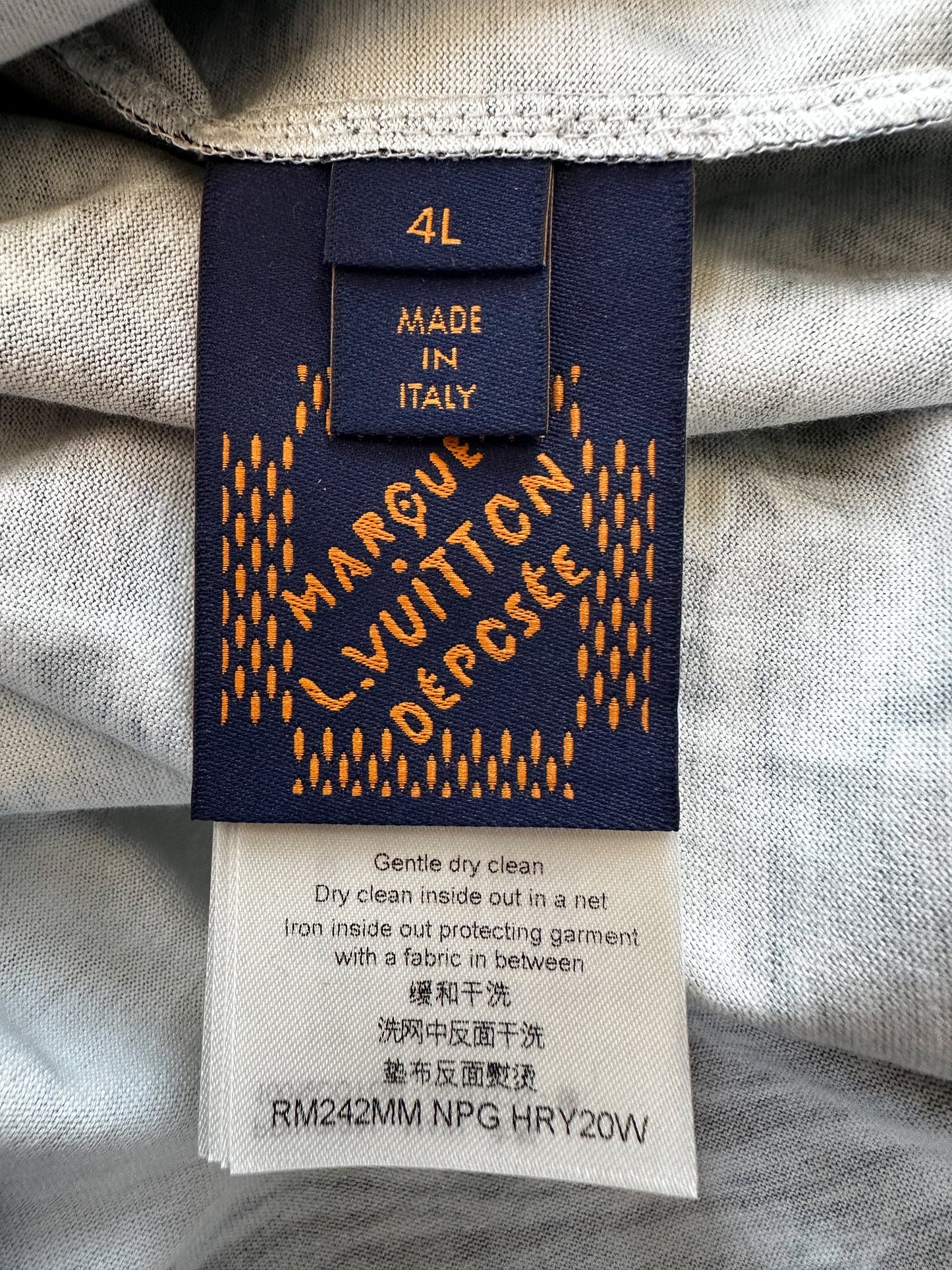 Louis Vuitton Blue Surf Print T-Shirt