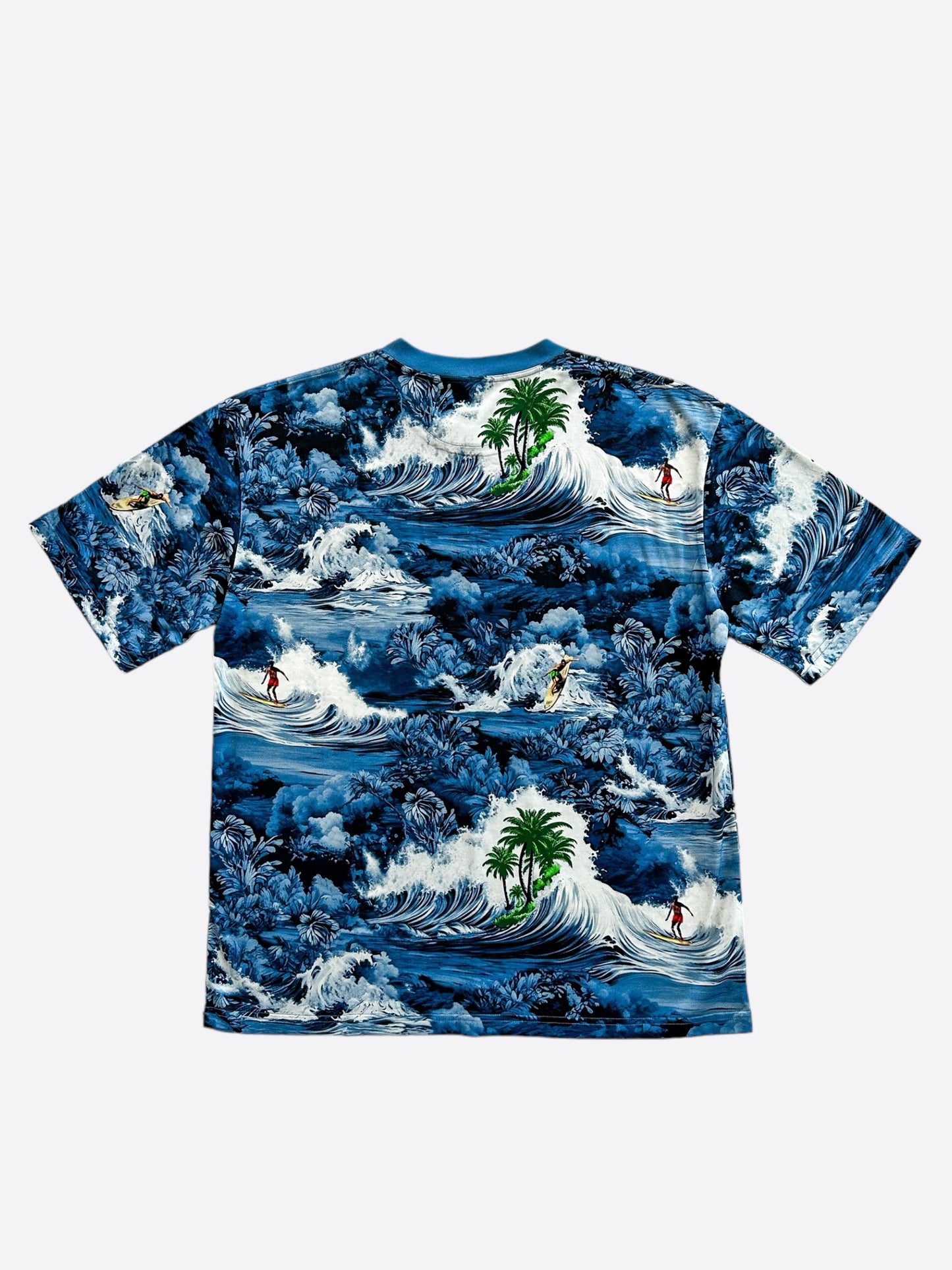 Louis Vuitton Blue Surf Print T-Shirt