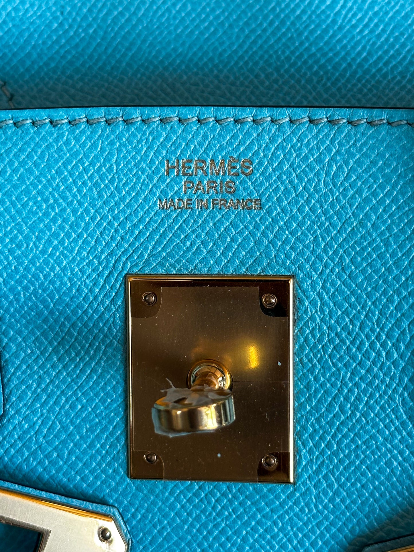 Hermes Light Blue GHW Birkin 30