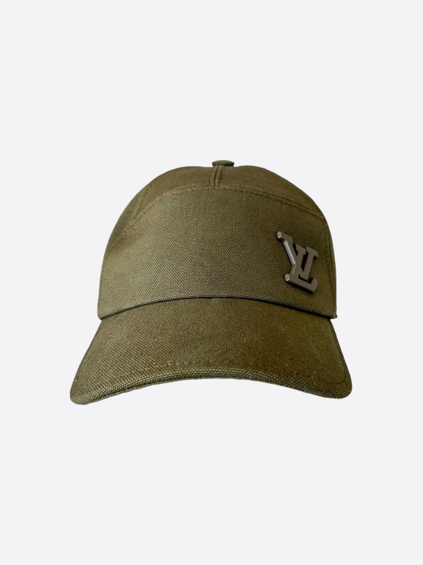 Louis Vuitton Olive Aerogram Logo Hat