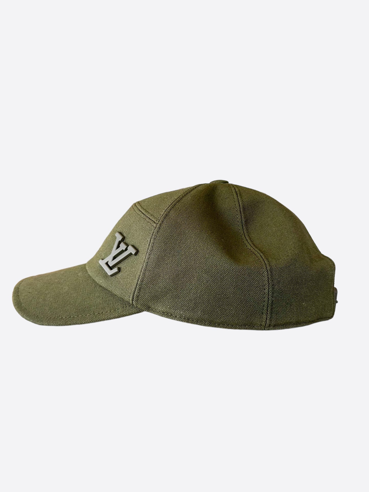 Louis Vuitton Olive Aerogram Logo Hat