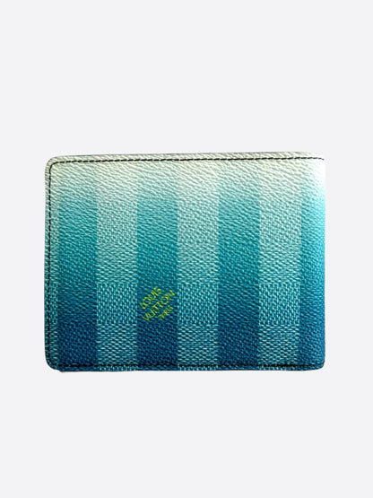 Louis Vuitton Blue Gradient Multiple Wallet