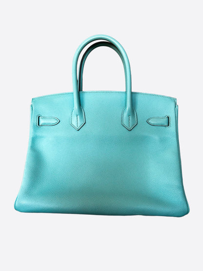 Hermes Light Blue GHW Birkin 30