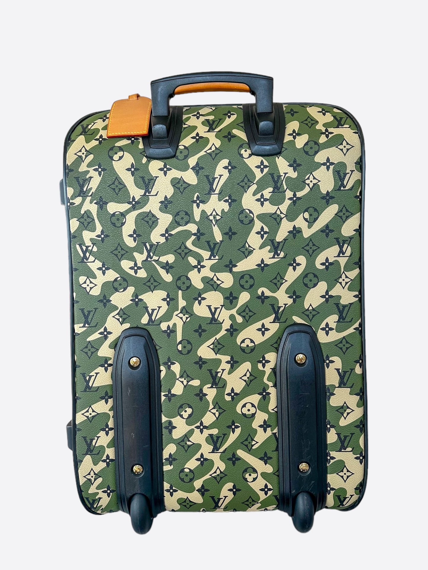 Louis Vuitton Takashi Murakami Camouflage Monogram Pegase 60