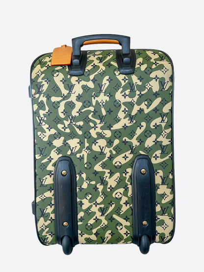 Louis Vuitton Takashi Murakami Camouflage Monogram Pegase 60