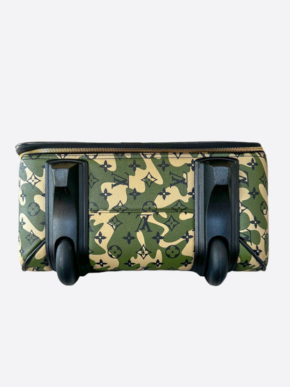 Louis Vuitton Takashi Murakami Camouflage Monogram Pegase 60