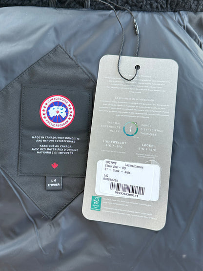Canada Goose Black Elora Black Label Women's Vest