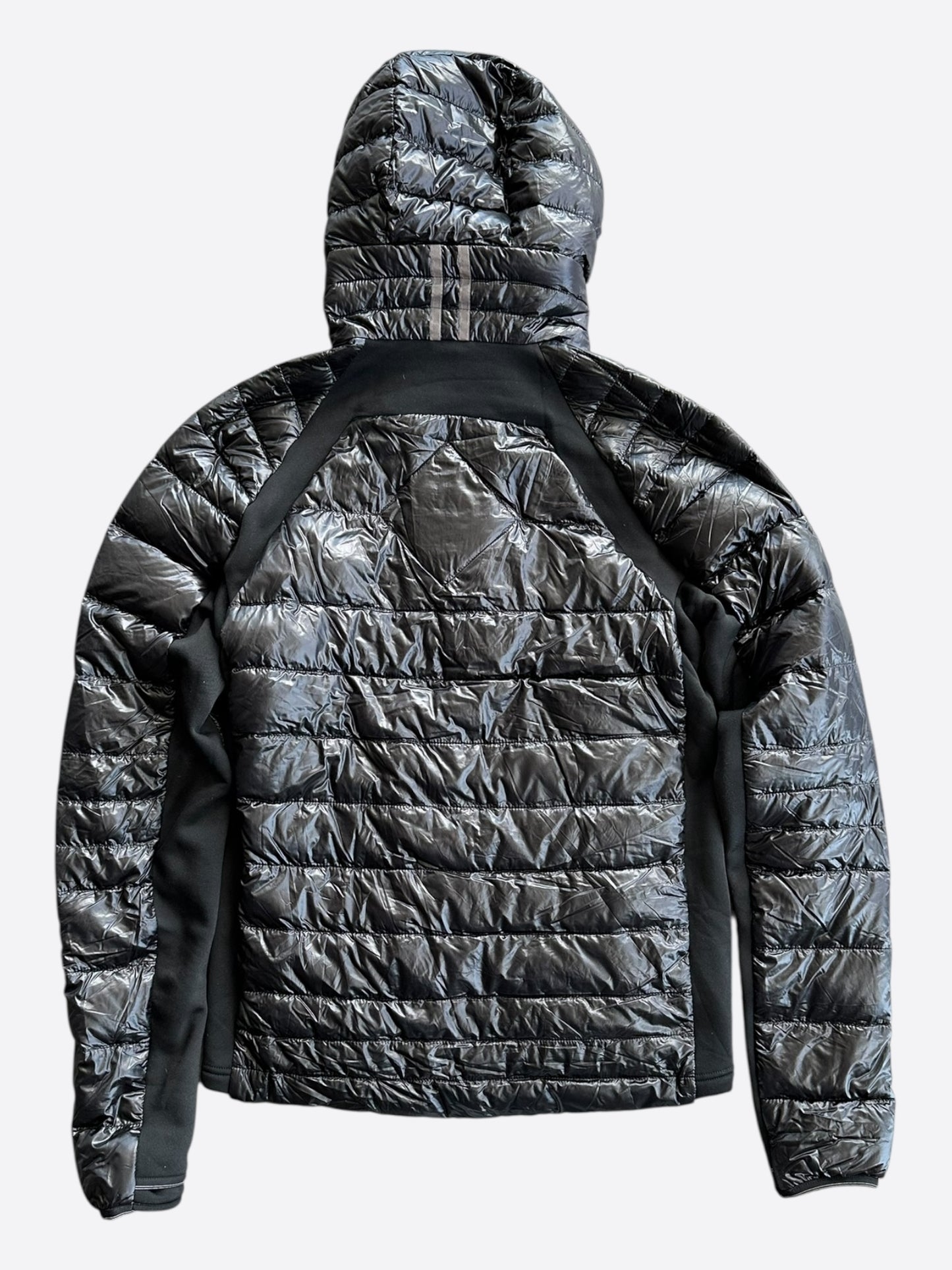 Canada Goose Black Hybridge Lite Hoody Jacket