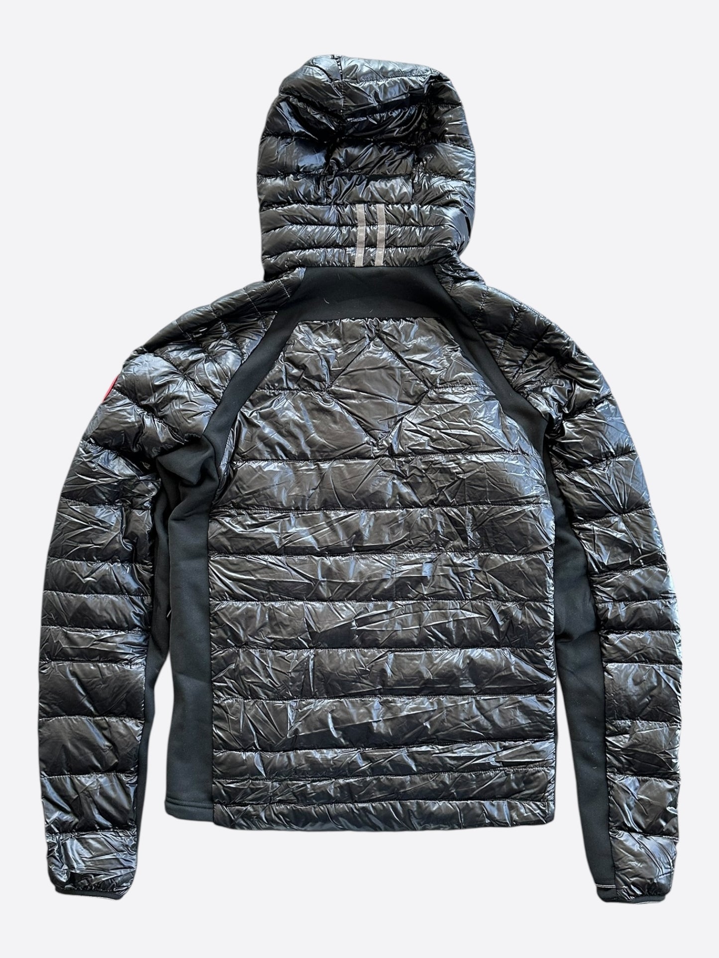 Canada Goose Black Hybridge Lite Hoody Jacket