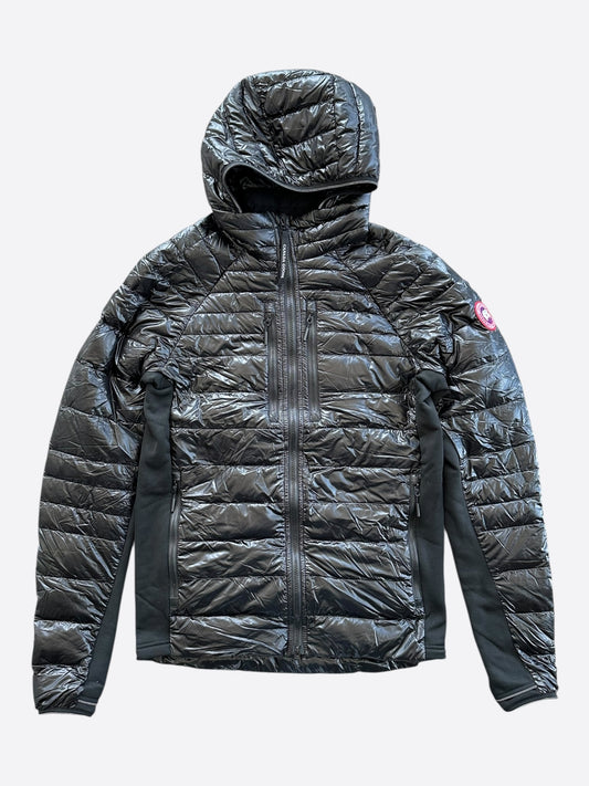 Canada Goose Black Hybridge Lite Hoody Jacket