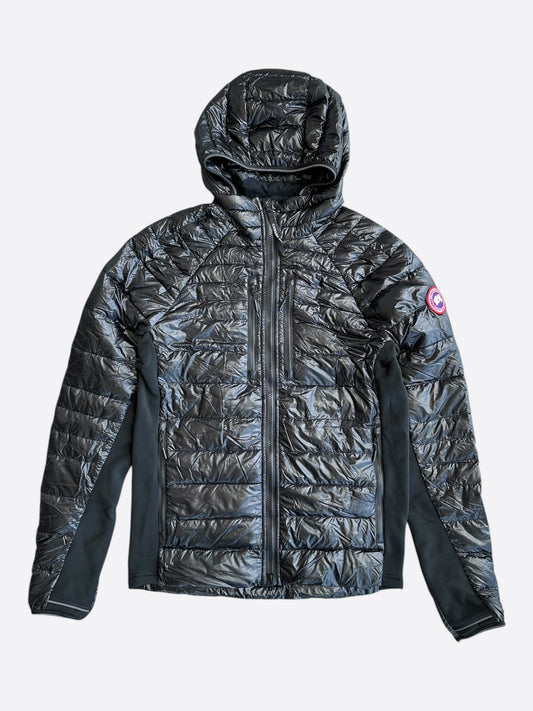 Canada Goose Black Hybridge Lite Hoody Jacket