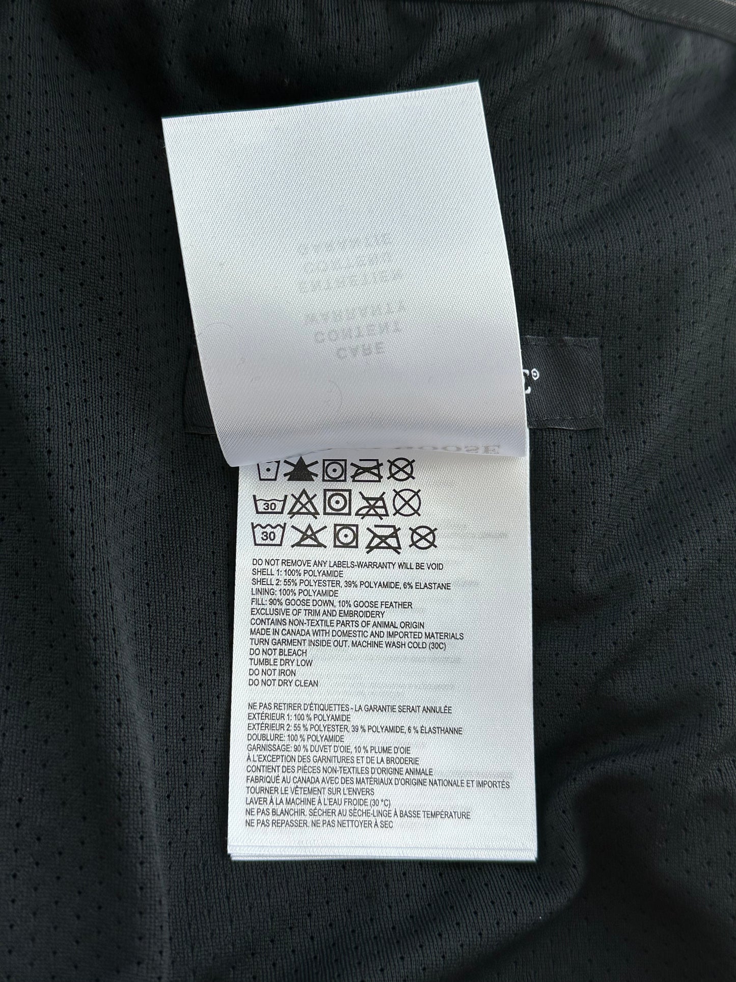 Canada Goose Black Hybridge Lite Hoody Jacket