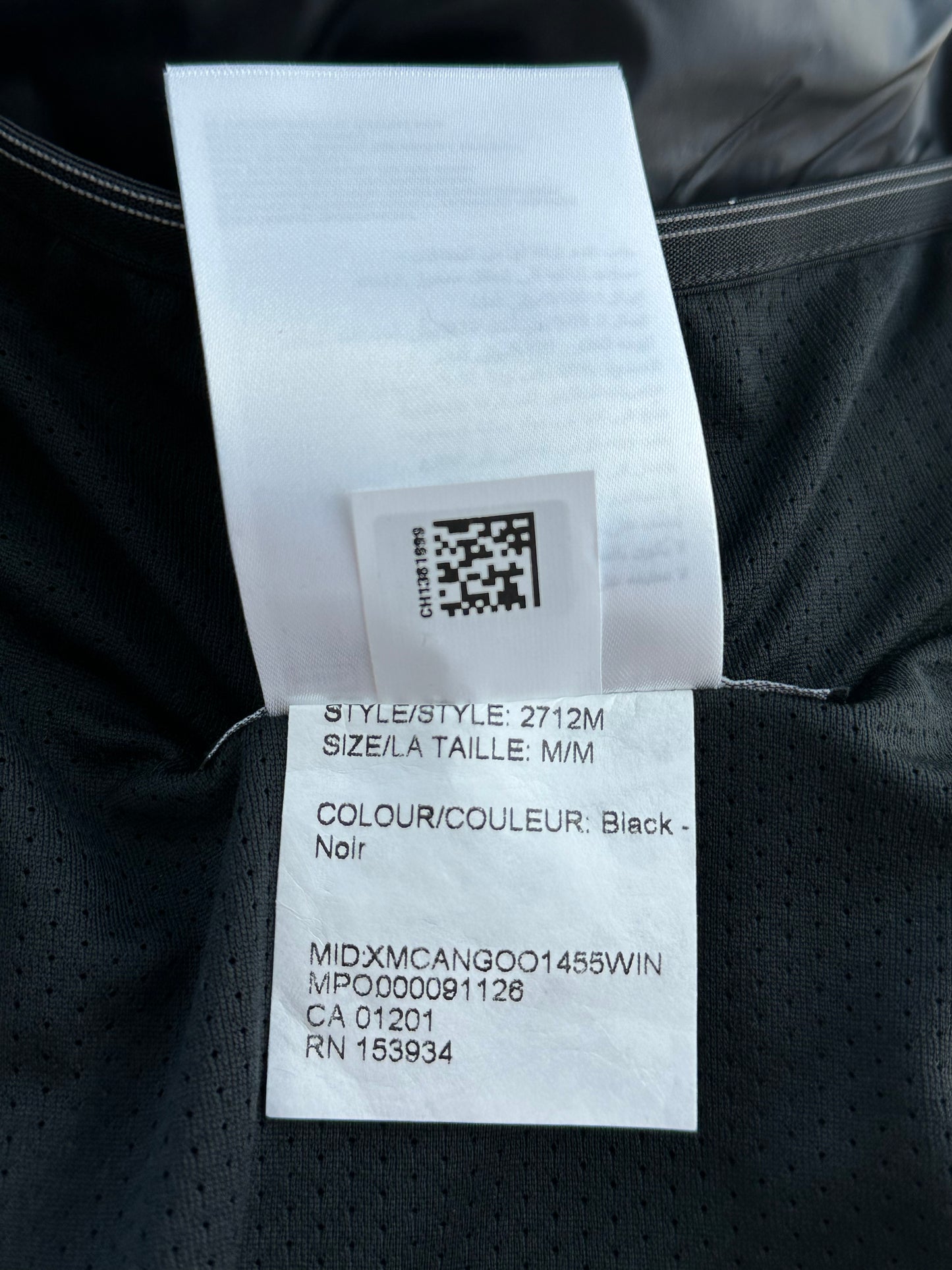 Canada Goose Black Hybridge Lite Hoody Jacket