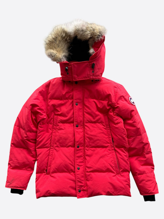 Canada Goose Red Wyndham Men's Jacket