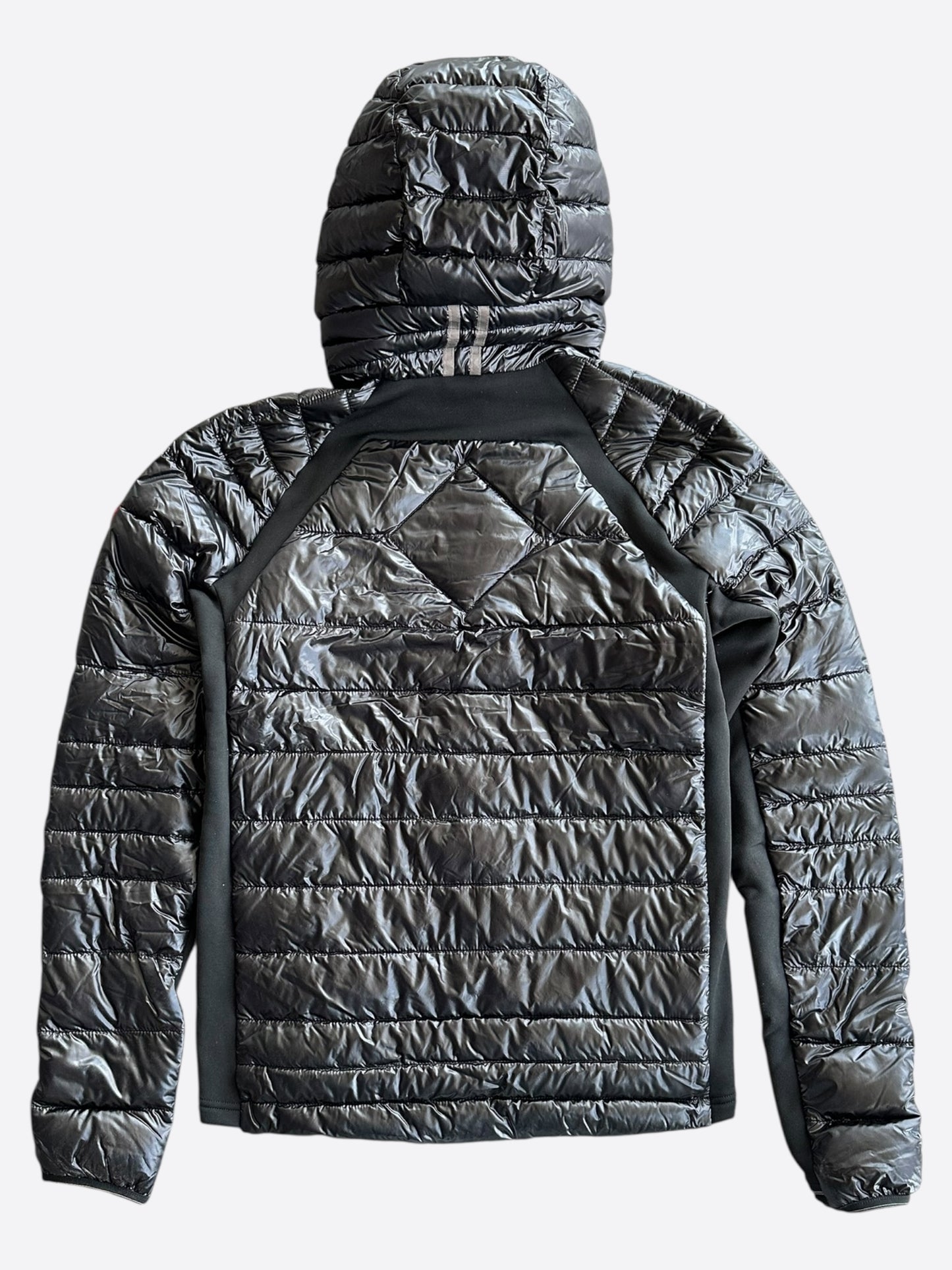 Canada Goose Black Hybridge Lite Hoody Jacket