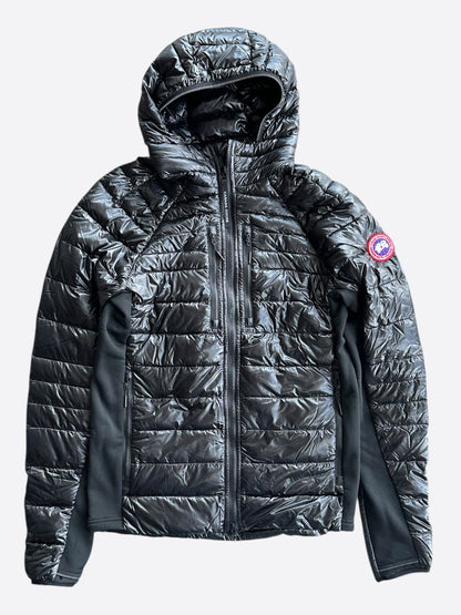 Canada Goose Black Hybridge Lite Hoody Jacket
