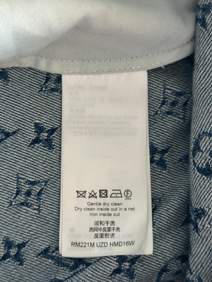 Louis Vuitton Nigo Blue Monogram Baggy Jeans