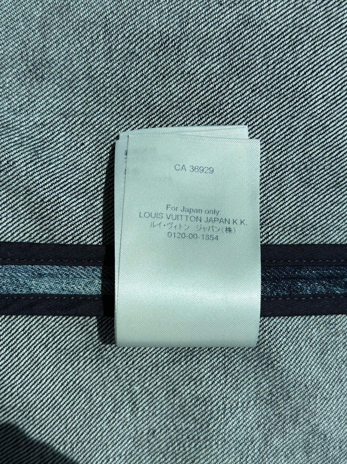 Louis Vuitton Blue Damier Salt Button Up Shirt