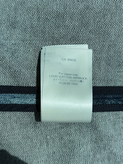 Louis Vuitton Blue Damier Salt Button Up Shirt