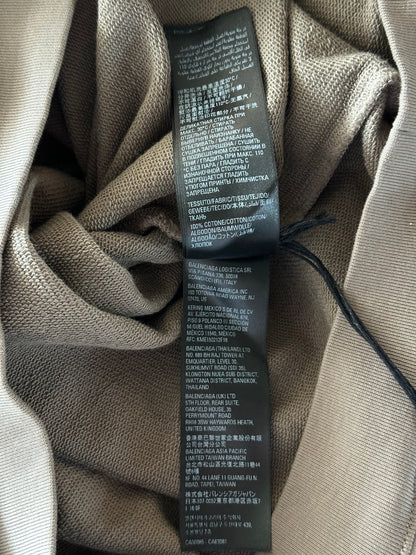 Balenciaga Brown & Black World Food Programme Logo Hoodie