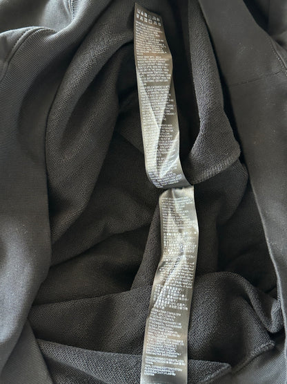 Balenciaga Black & Crystal Fashion Institute Logo Hoodie