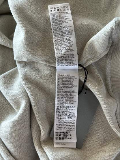 Balenciaga Grey & White Dallas Logo Hoodie