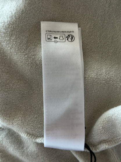 Balenciaga Grey & White Dallas Logo Hoodie