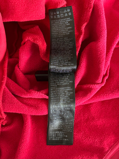 Balenciaga Red I Love Balenciaga Upcycled Hoodie