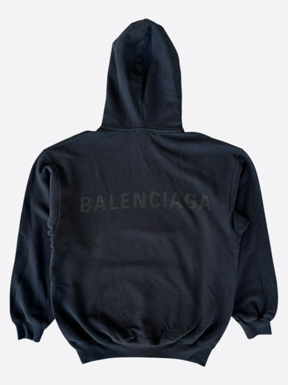 Balenciaga Black Logo Hoodie