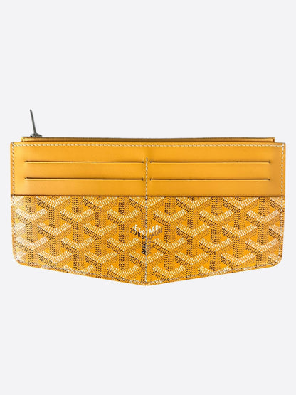 Goyard Yellow Louise Card Holder