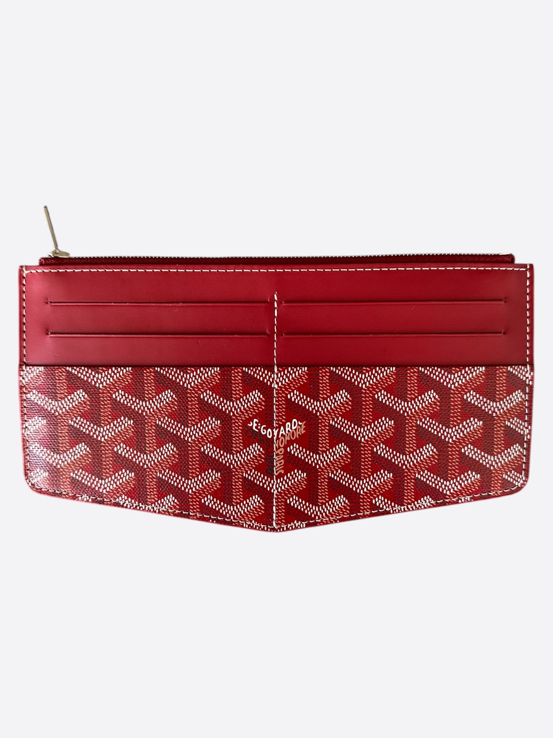 希少品◆入手困難♪【GOYARD】Malesherbes card holder オレンジ GOYARD Malesherbes card holder