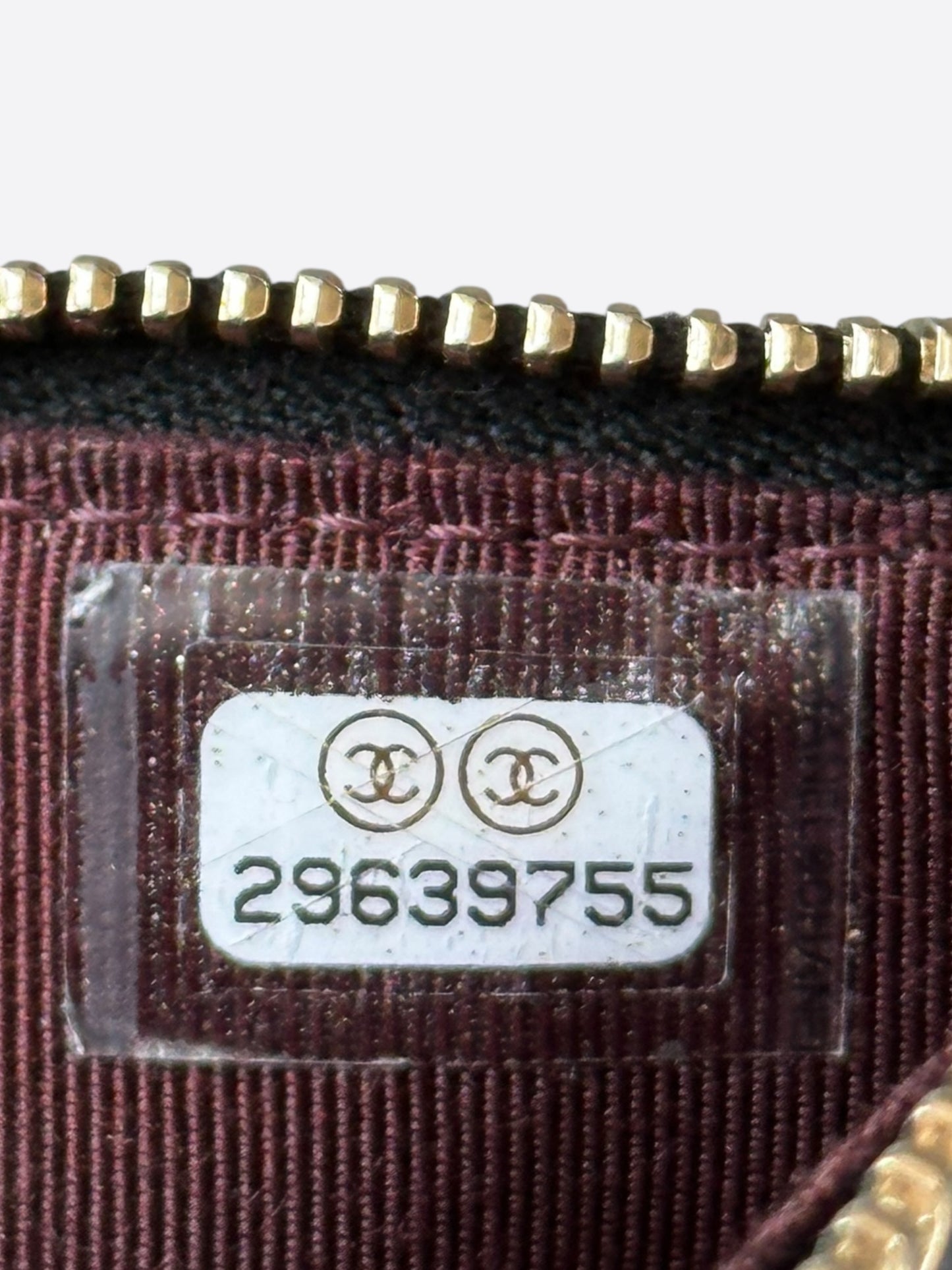 Chanel Black Caviar Quilted Classic Flat Wallet