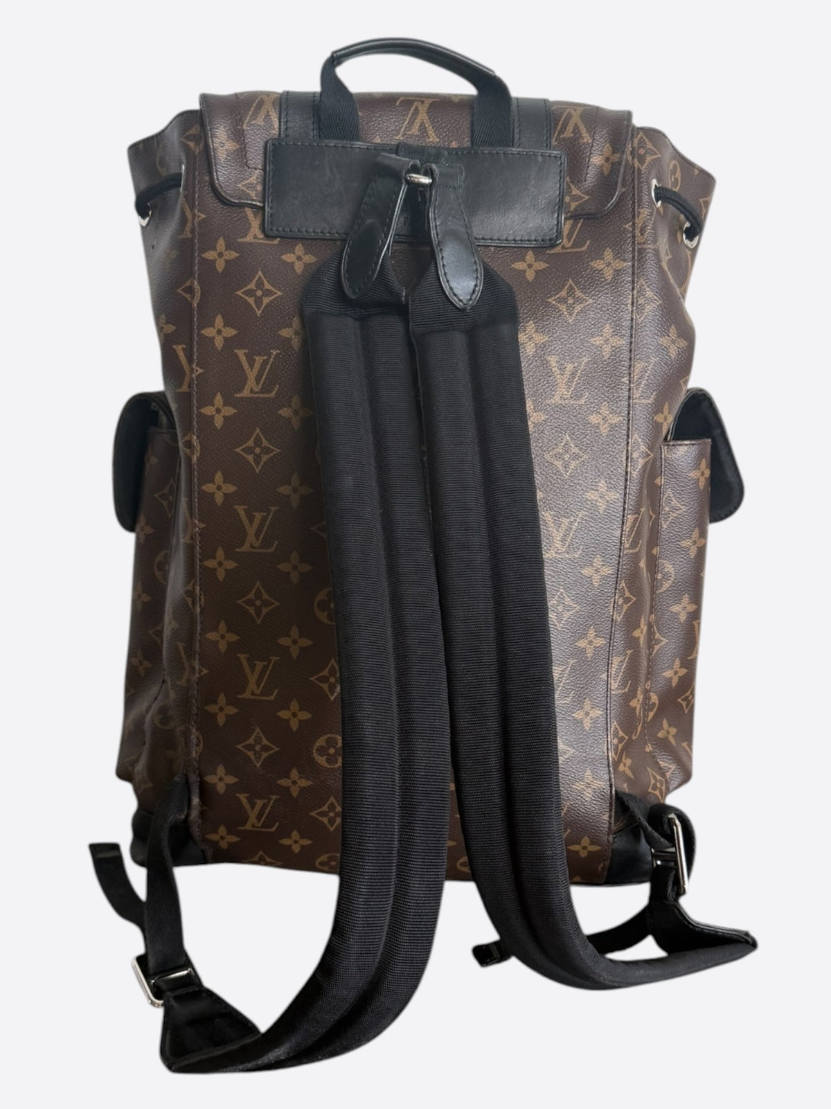 Louis Vuitton Brown Macassar Monogram Christopher Backpack