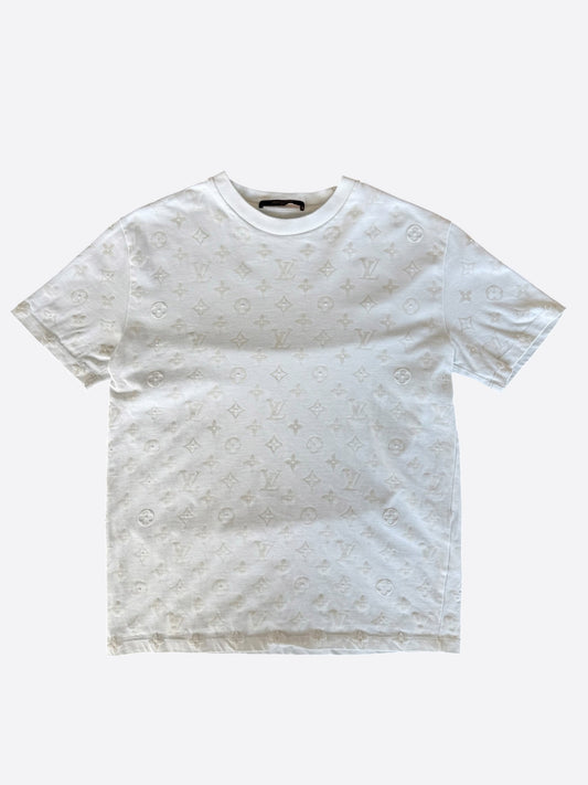 Louis Vuitton White Monogram T-Shirt