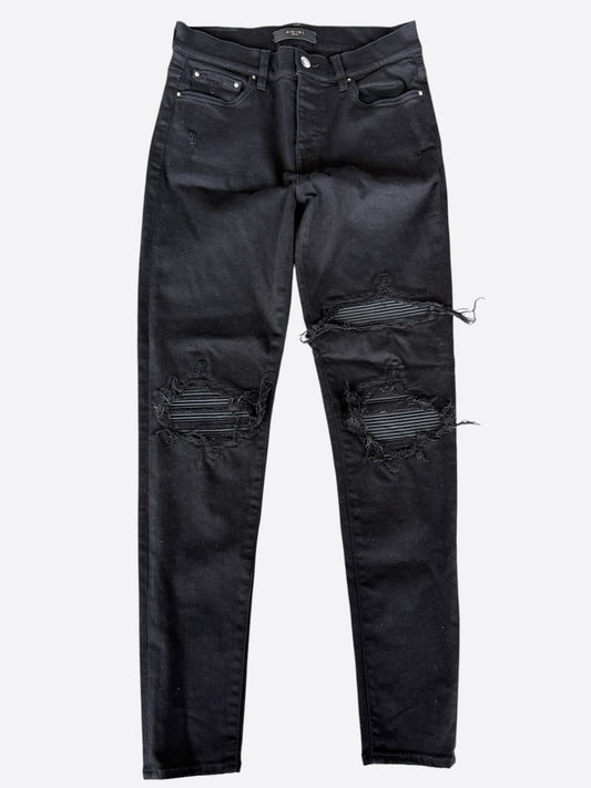 Amiri Black Patch MX1 Jeans