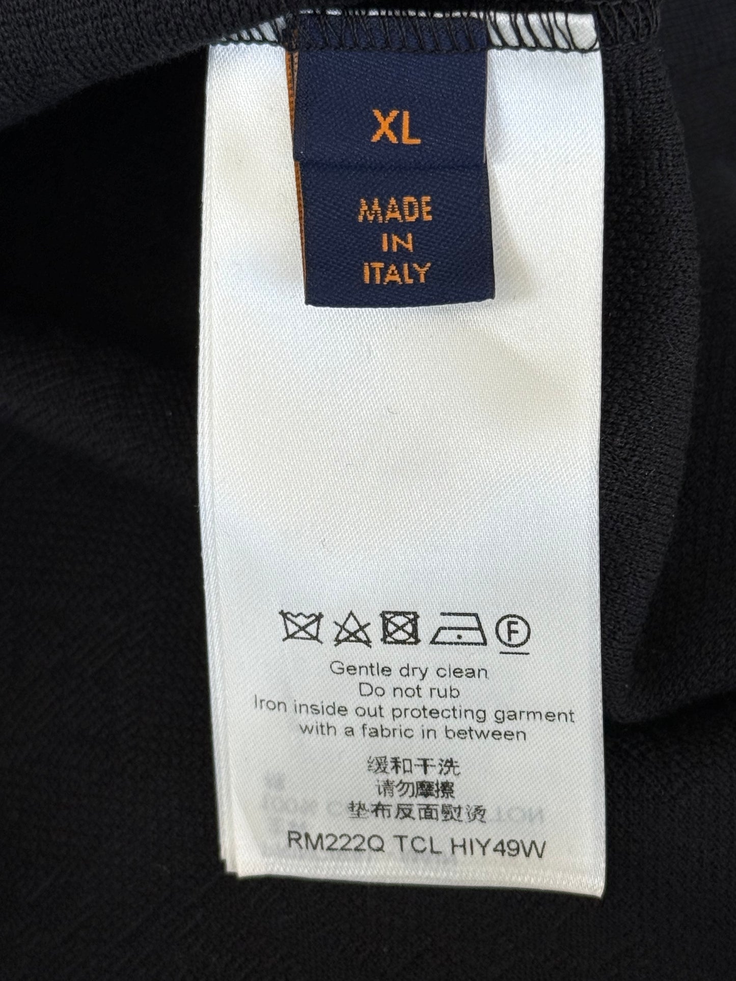 Louis Vuitton Black Monogram Pocket T-Shirt