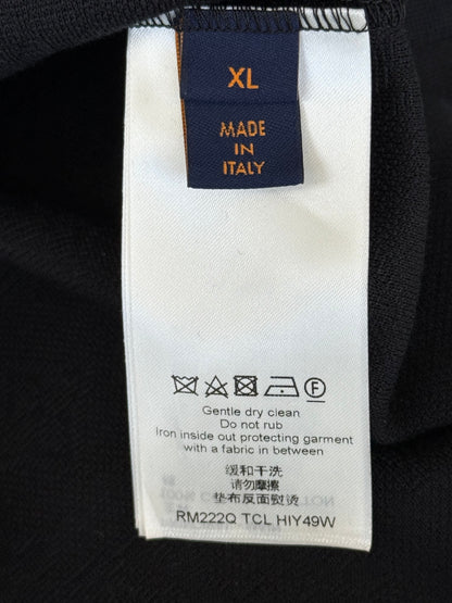 Louis Vuitton Black Monogram Pocket T-Shirt