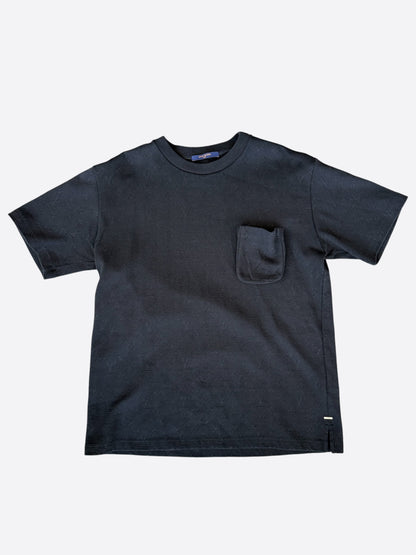 Louis Vuitton Black Monogram Pocket T-Shirt