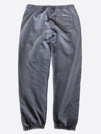 Chrome Hearts Navy & Red Triple Cross Patch Paper Jam Sweatpants