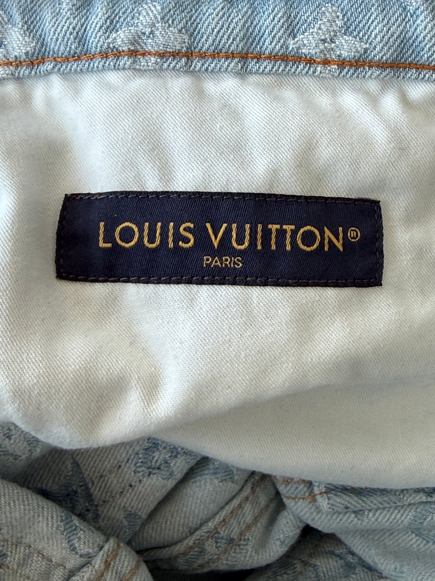 Louis Vuitton Tyler The Creator Blue Monogram Denim