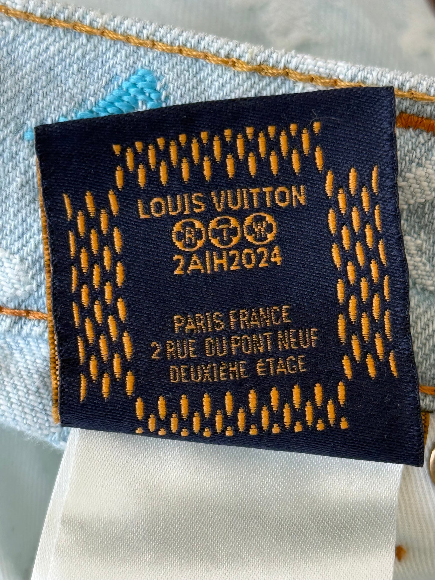 Louis Vuitton Tyler The Creator Blue Monogram Denim