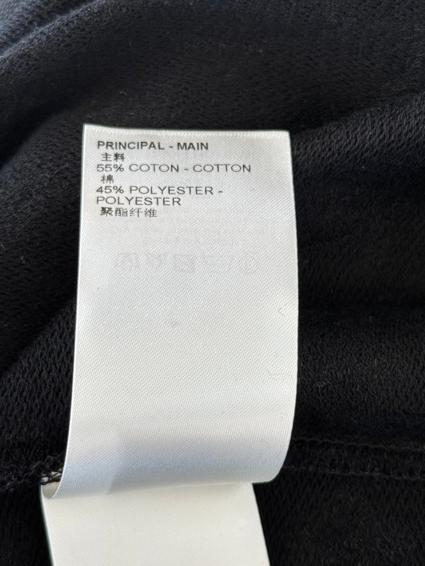 Louis Vuitton Black & Orange Monogram Football Jersey